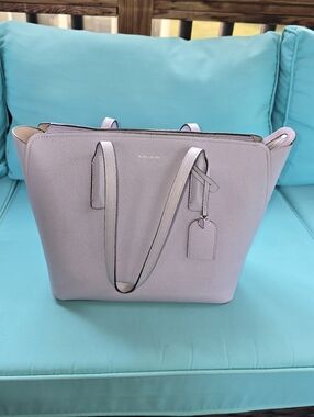 Kate Spade Lavender Pebble Leather Tote Bag